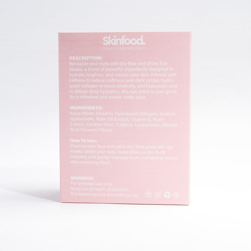 NEW Skinfood Awakening Eye Masks